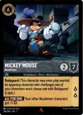 Mickey Mouse - Musketeer[DL_1st_186/204_R]