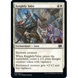 画像1: 【ENG】騎士の勇気/Knightly Valor[MTG_2X2_014C]