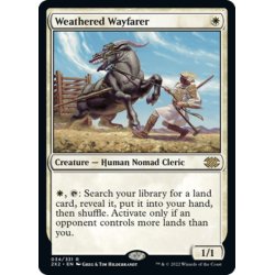 画像1: 【ENG】雨ざらしの旅人/Weathered Wayfarer[MTG_2X2_034R]