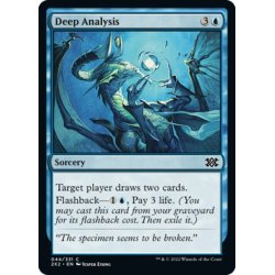 画像1: 【ENG】★Foil★綿密な分析/Deep Analysis[MTG_2X2_044C]