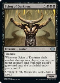 【ENG】★Foil★闇の末裔/Scion of Darkness[MTG_2X2_086U]