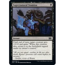 画像1: 【ENG】超常的耐久力/Supernatural Stamina[MTG_2X2_093C]