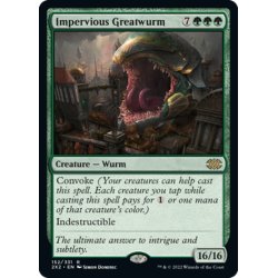 画像1: 【ENG】動じない大ワーム/Impervious Greatwurm[MTG_2X2_152R]