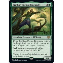 画像1: 【ENG】ピーマの改革派、リシュカー/Rishkar, Peema Renegade[MTG_2X2_157R]