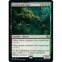 画像1: 【ENG】軋み森のしもべ/Creakwood Liege[MTG_2X2_197R]