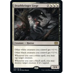 画像1: 【ENG】死を運ぶ者のしもべ/Deathbringer Liege[MTG_2X2_200R]