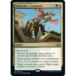 画像1: 【ENG】★Foil★ドロモカの命令/Dromoka's Command[MTG_2X2_206R]