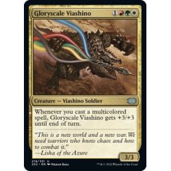 画像1: 【ENG】栄光鱗のヴィーアシーノ/Gloryscale Viashino[MTG_2X2_219U]