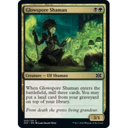 画像1: 【ENG】光胞子のシャーマン/Glowspore Shaman[MTG_2X2_220C]