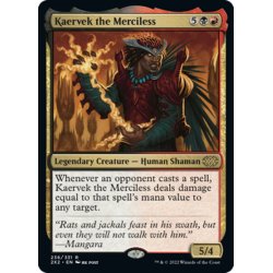 画像1: 【ENG】無慈悲なる者ケアヴェク/Kaervek the Merciless[MTG_2X2_236R]