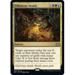 画像1: 【ENG】★Foil★悪逆な富/Villainous Wealth[MTG_2X2_292R]