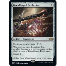 画像1: 【ENG】血鍛冶の戦斧/Bloodforged Battle-Axe[MTG_2X2_299R]