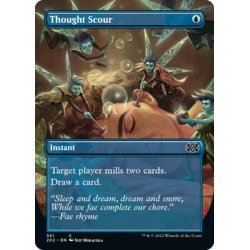 画像1: 【ENG】★Foil★思考掃き/Thought Scour[MTG_2X2_351C]