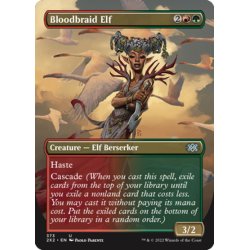 画像1: 【ENG】血編み髪のエルフ/Bloodbraid Elf[MTG_2X2_373U]