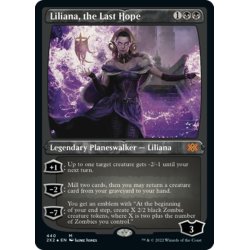 画像1: 【ENG】★エッチングFoil★最後の望み、リリアナ/Liliana, the Last Hope[MTG_2X2_440M]