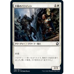 画像1: 【JPN】不動のパラディン/Steadfast Paladin[MTG_AFR_038C]