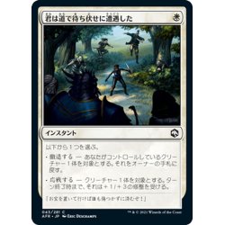 画像1: 【JPN】君は道で待ち伏せに遭遇した/You're Ambushed on the Road[MTG_AFR_043C]