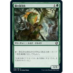 画像1: 【JPN】鱗の薬草医/Scaled Herbalist[MTG_AFR_204C]