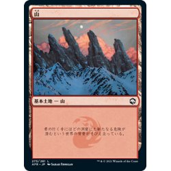 画像1: 【JPN】山/Mountain[MTG_AFR_275L]