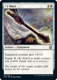 【ENG】メイス＋２/+2 Mace[MTG_AFR_001C]