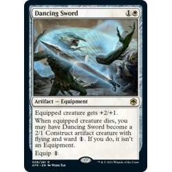 画像1: 【ENG】ダンシング・ソード/Dancing Sword[MTG_AFR_008R]