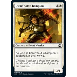 画像1: 【ENG】ドワーフホールドの勇者/Dwarfhold Champion[MTG_AFR_014C]