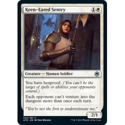 画像1: 【ENG】鋭い耳の歩哨/Keen-Eared Sentry[MTG_AFR_022U]