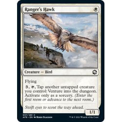 画像1: 【ENG】レンジャーの鷹/Ranger's Hawk[MTG_AFR_037C]