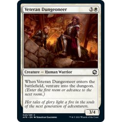 画像1: 【ENG】古参の迷路探索者/Veteran Dungeoneer[MTG_AFR_040C]