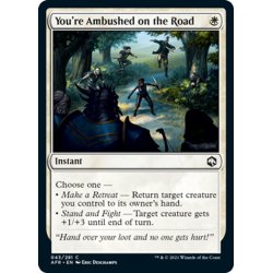 画像1: 【ENG】君は道で待ち伏せに遭遇した/You're Ambushed on the Road[MTG_AFR_043C]