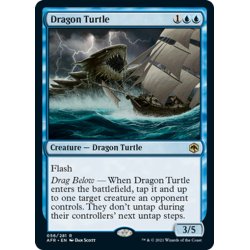 画像1: 【ENG】竜亀/Dragon Turtle[MTG_AFR_056R]