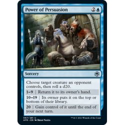 画像1: 【ENG】説得の力/Power of Persuasion[MTG_AFR_067U]