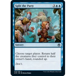 画像1: 【ENG】パーティーの分裂/Split the Party[MTG_AFR_076U]