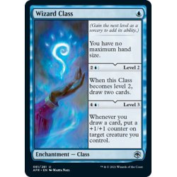 画像1: 【ENG】ウィザード・クラス/Wizard Class[MTG_AFR_081U]