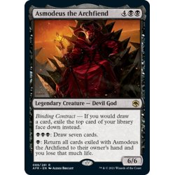 画像1: 【ENG】アーチフィーンド、アスモデウス/Asmodeus the Archfiend[MTG_AFR_088R]