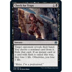 画像1: 【ENG】罠を探す/Check for Traps[MTG_AFR_092U]