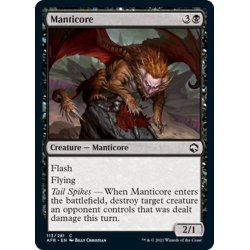 画像1: 【ENG】マンティコア/Manticore[MTG_AFR_113C]