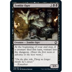 画像1: 【ENG】ゾンビ・オーガ/Zombie Ogre[MTG_AFR_129C]