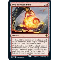 画像1: 【ENG】オーブ・オヴ・ドラゴンカインド/Orb of Dragonkind[MTG_AFR_157R]