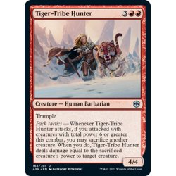 画像1: 【ENG】虎飼い族の狩人/Tiger-Tribe Hunter[MTG_AFR_163U]