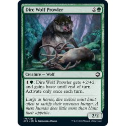 画像1: 【ENG】うろつくダイア・ウルフ/Dire Wolf Prowler[MTG_AFR_179C]