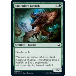 画像1: 【ENG】アンダーダークのバジリスク/Underdark Basilisk[MTG_AFR_208C]