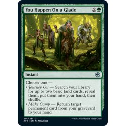 画像1: 【ENG】君は林に差し掛かった/You Happen On a Glade[MTG_AFR_214U]