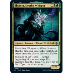 画像1: 【ENG】死の囁き、シェスラ/Shessra, Death's Whisper[MTG_AFR_231U]