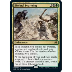 画像1: 【ENG】群がる骸骨/Skeletal Swarming[MTG_AFR_232R]