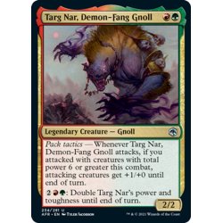 画像1: 【ENG】悪魔牙のノール、ターグ・ナール/Targ Nar, Demon-Fang Gnoll[MTG_AFR_234U]