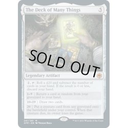 画像1: 【ENG】デック・オヴ・メニー・シングズ/The Deck of Many Things[MTG_AFR_241M]