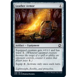 画像1: 【ENG】皮の鎧/Leather Armor[MTG_AFR_248C]