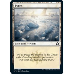 画像1: 【ENG】平地/Plains[MTG_AFR_262L]