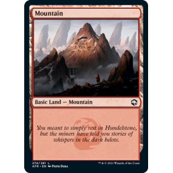 画像1: 【ENG】山/Mountain[MTG_AFR_274L]